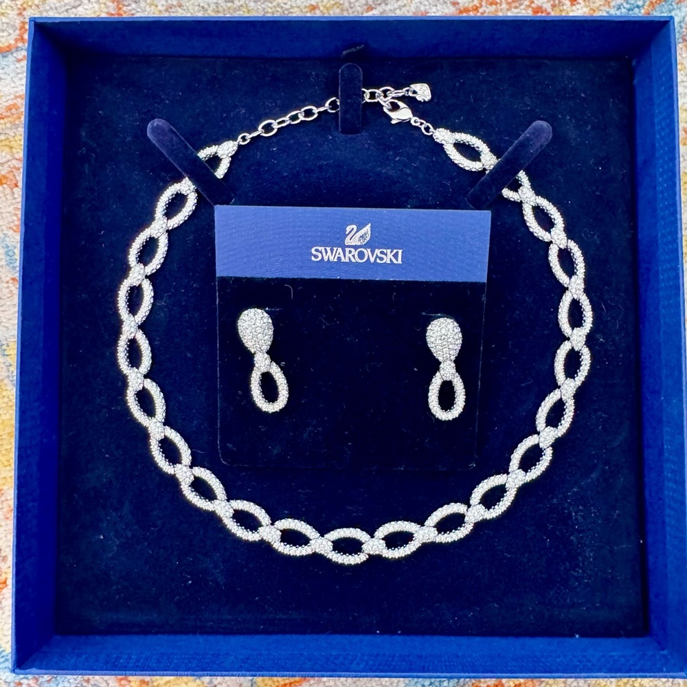 Swarovski Selma Necklace and Earring Set